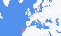 Loty z miasta Örebro do miasta Las Palmas
