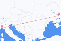 Fly fra Dnipro til Genova