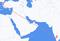 Flights from Coimbatore, India to İzmir, Turkey