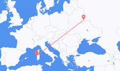 Flights from Gomel, Belarus to Alghero, Italy