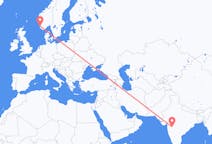 Flights from Aurangabad, India to Stavanger, Norway