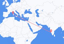 Flyg från Mangalore, Indien till Alghero, Italien
