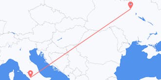 Flyg från Italien till Ukraina