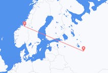 Flights from Ivanovo, Russia to Trondheim, Norway
