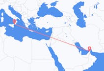 Flights from Ras al-Khaimah, United Arab Emirates to Reggio Calabria, Italy