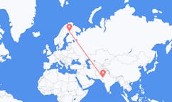 Flights from Jaisalmer, India to Rovaniemi, Finland