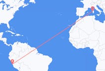 Flüge von Lima, Peru nach Alghero, Italien