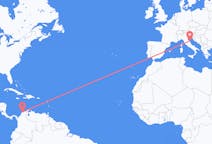 Flyrejser fra Barranquilla, Colombia til Ancona, Italien