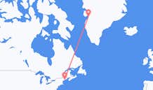 Flüge von Rockland, die Vereinigten Staaten nach Ilulissat, Grönland