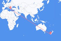 Flights from Invercargill, New Zealand to Zakynthos Island, Greece