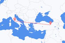 Flights from Erzincan to Rome
