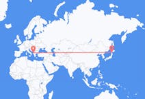 Flights from Hakodate, Japan to Tirana, Albania