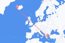 Flyg från Reykjavík till Aten