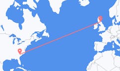 Flights from Columbia to Edinburgh