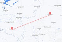 Flyrejser fra Eindhoven, Holland til Münster, Tyskland