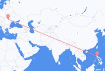 Flyreiser fra Manila, til Suceava