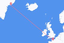 Flyg från Caen, Frankrike till Kulusuk, Grönland