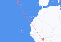 Flüge von Bouaké, Côte d’Ivoire nach São Roque do Pico, Portugal