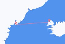 Flights from Ísafjörður, Iceland to Tasiilaq, Greenland