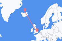 出发地 冰岛出发地 格里姆赛前往英格兰的伦敦的航班