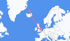 出发地 冰岛出发地 格里姆赛前往英格兰的伦敦的航班