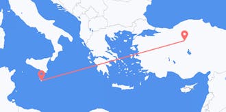 เที่ยวบินจาก มอลตาไปยัง ตุรกี