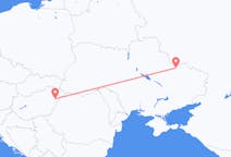 헝가리 데브레첸에서 출발해 우크라이나 카르키프에게(으)로 가는 항공편