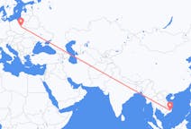 Flyrejser fra Da Lat, Vietnam til Warszawa, Polen