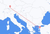 Flüge von Memmingen, Deutschland nach Edremit, die Türkei