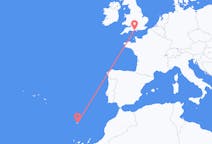 Vols depuis la ville de Bournemouth vers la ville de Funchal