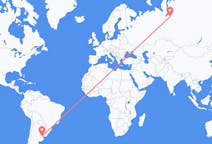 Flights from Buenos Aires, Argentina to Novy Urengoy, Russia
