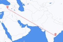 Fly fra Rajahmundry til Elazığ