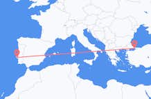 Flyg från Lissabon, Portugal till Istanbul, Turkiet