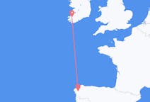Flyg från Santiago de Compostela (regionhuvudort), Spanien till County Kerry, Irland