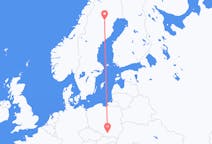 Flüge von Arvidsjaur, Schweden nach Krakau, Polen