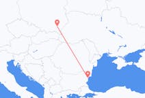 Flyreiser fra Varna, Bulgaria til Rzeszów, Polen