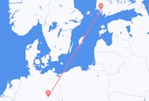 Fly fra Turku til Leipzig