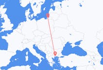Fly fra Kaliningrad til Kavala