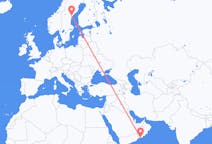 Flights from Salalah, Oman to Kramfors Municipality, Sweden