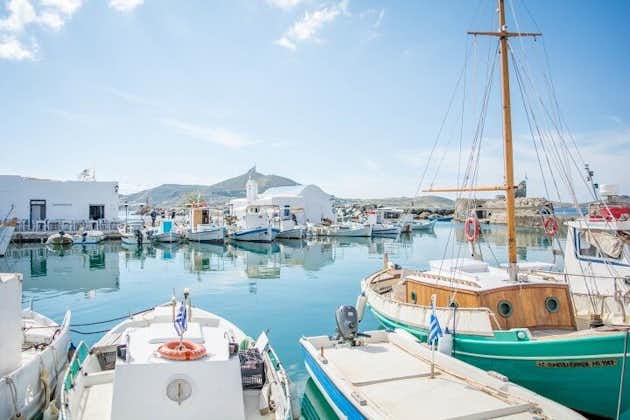 Heldags franska rundtur på Paros och Antiparosöarna med buss
