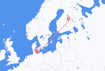Vluchten van Lubeck naar Kuopio