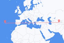 Flights from Samarkand, Uzbekistan to Terceira Island, Portugal