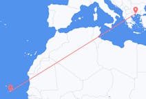 Flyg från Praia, Kap Verde till Kavala Prefecture, Kap Verde