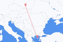 出发地 波兰克拉科夫目的地 希腊莱姆诺斯的航班