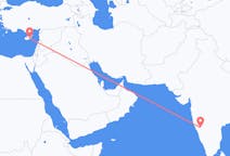 Flüge von Hubli-Dharwad, nach Larnaka