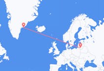 Flüge von Kaunas, Litauen nach Kulusuk, Grönland