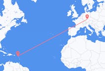 Flights from Saint Kitts, St. Kitts & Nevis to Nuremberg, Germany