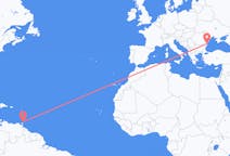 Flyrejser fra Tobago, Trinidad og Tobago til Constanța, Rumænien