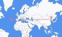 Flights from Shenyang, China to São Jorge Island, Portugal