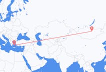Flights from Ulaanbaatar to Parikia